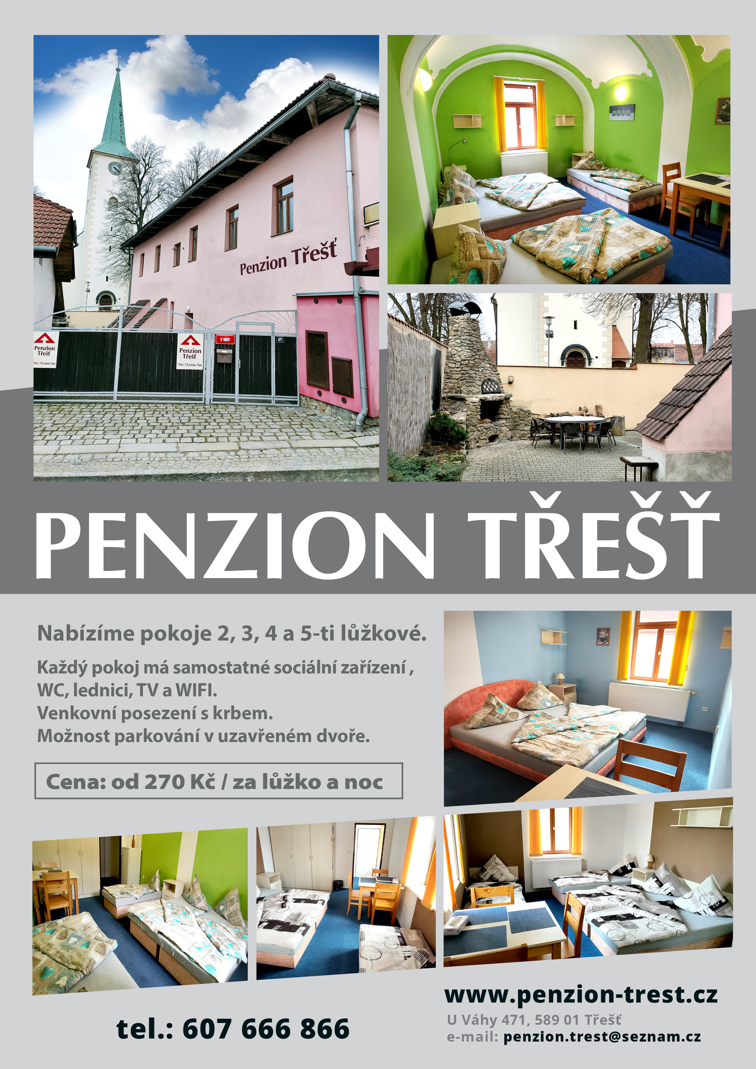 PENZION TŘEŠŤ